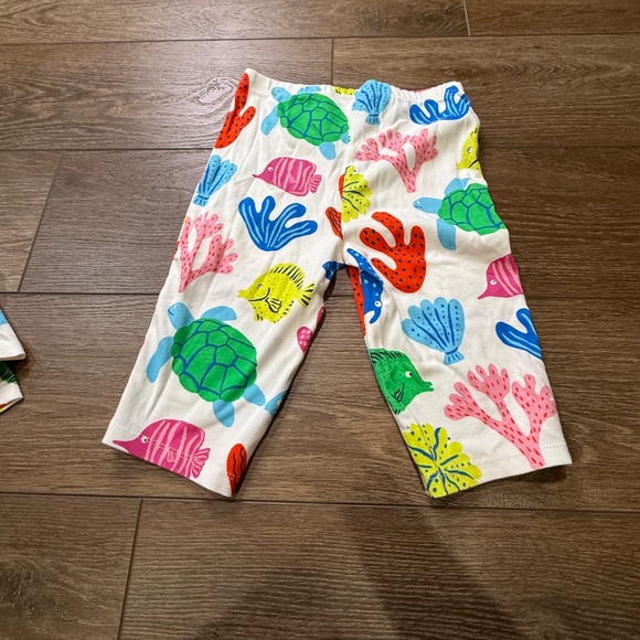Mini Boden Girls Under the Sea Shortie Pajama set, NWT, Size 9Y, Two Piece - Picture 6 of 14
